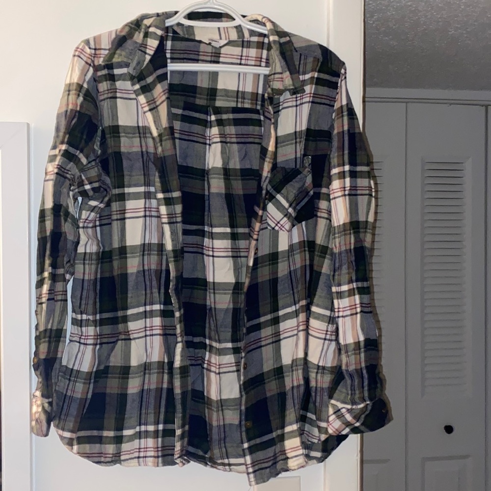 XL Flannel - Blue, Green, Pink, Brown, White, Red